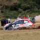 Toyota driver Takamoto Katsuta and co-driver Daniel Barritt in action.